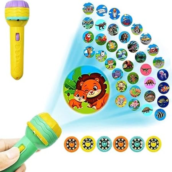 2in1 Kids Projector Torch বাচ্চাদের খেলনা