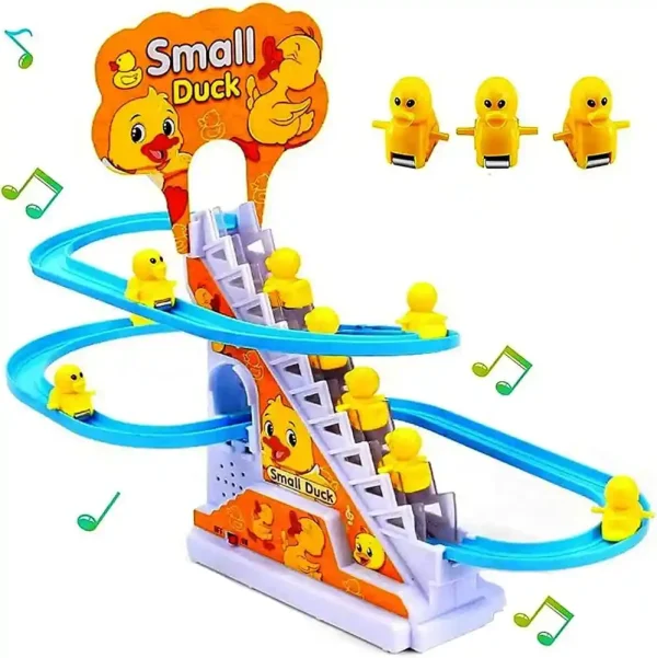 ডাক স্লাইড টয় সেট Duck Slide Stairs Toy Set - Image 3